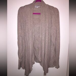 Joseph A Woman Plus Size Beige Cardigan Size 1X